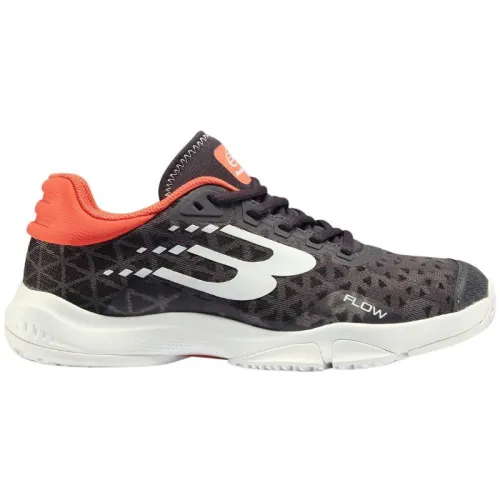 Zapatillas de Padel Bullpadel Flow 24I Gris Naranja Mujer