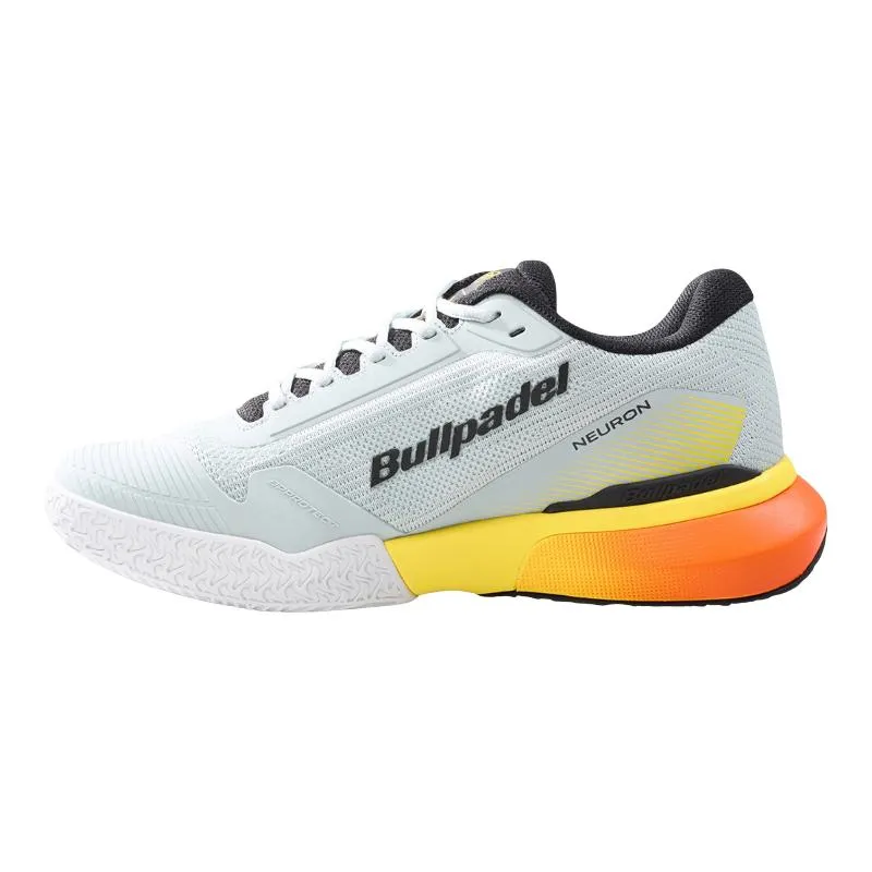 Bullpadel Neuron 26V Hellgraue Turnschuhe