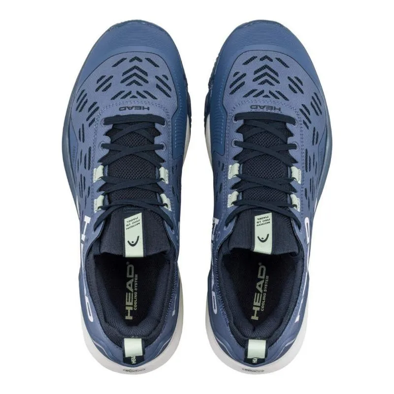 Head Motion Pro 1.5 Padel Dunkelblau-Grün-Sneaker