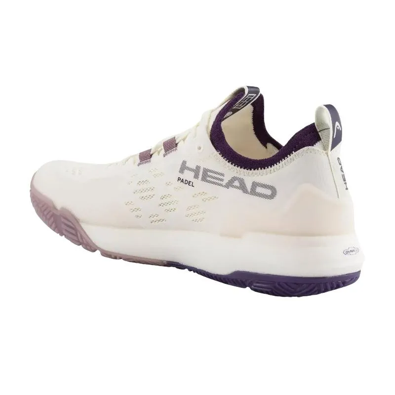 Head Motion Pro 1.5 Padel weiße lila Damenschuhe