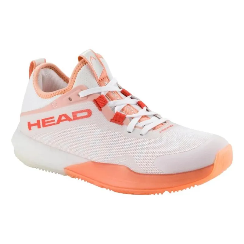 Tênis Head Motion Pro White Coral para Mulheres