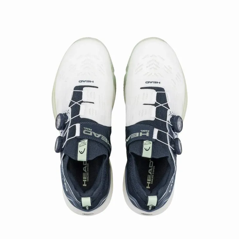 Head Motion Pro BOA Padel Weiß Schwarz Grün Sneakers