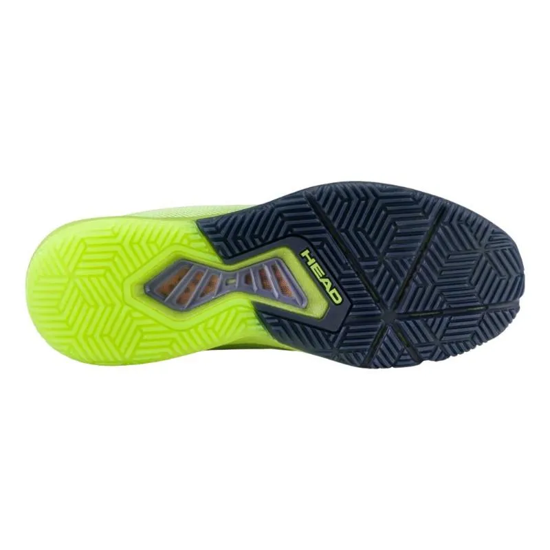 Head Motion Pro Lime Marineblaue Sneaker