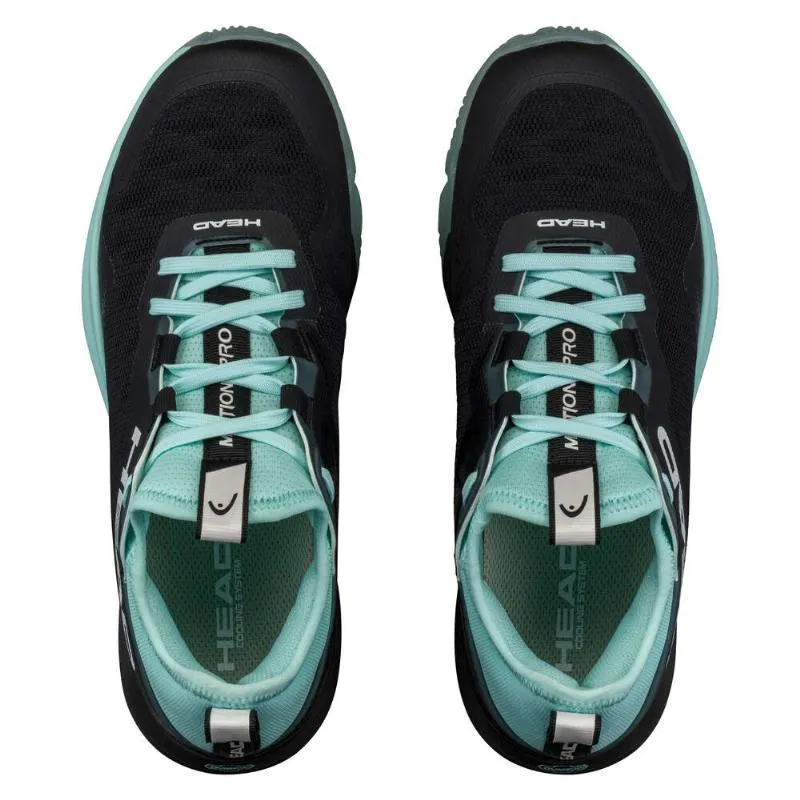 Head Motion Pro Padel Schwarz Aqua Damenschuhe