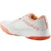 Head Motion Team Padel Damen Sneaker in Weiß, Koralle