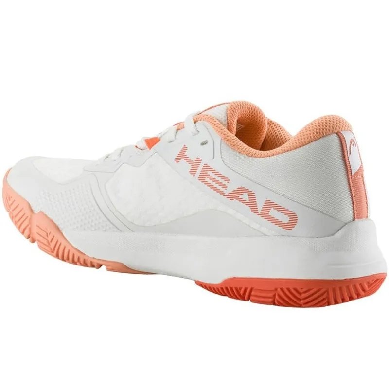 Head Motion Team Padel Damen Sneaker in Weiß, Koralle