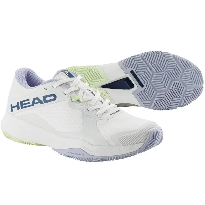 Head Motion Team Padel Damen Sneaker in Weiß Lavendel