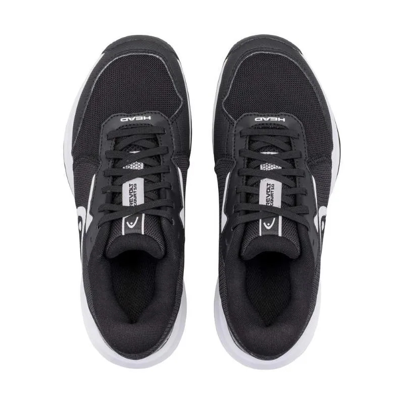 Zapatillas de Padel Head Revolt Court 5.0 Negro Blanco Mujer