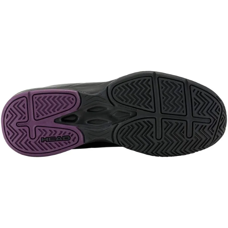 Head Revolt Court Schwarz Lila Damen Sneakers