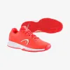 Zapatillas Head Revolt Pro 4.0 Ton Coral Blanco Mujer