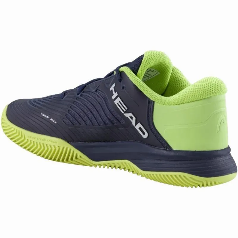 Head Revolt Pro 4.5 Sandplatz Marineblau Lime Junior Sneakers