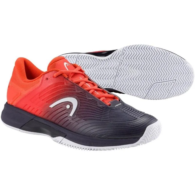 Head Revolt Pro 4.5 Sandplatz Dunkelblau Rot Turnschuhe