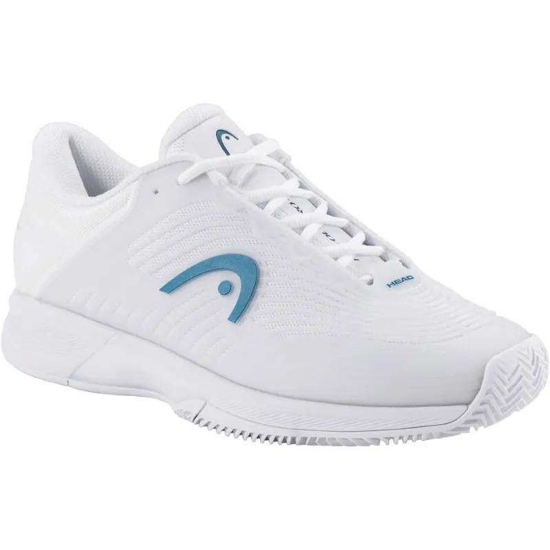 Tênis Head Revolt Pro 4.5 Clay Branco Azul Feminino