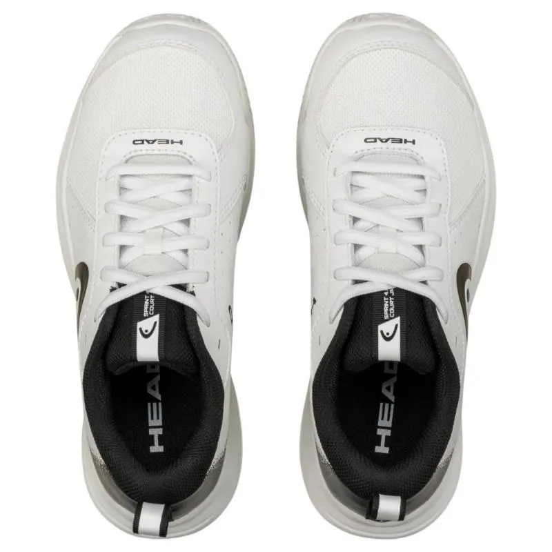 Head Sprint Court 4.0 Weiß Schwarz Junior Sneakers