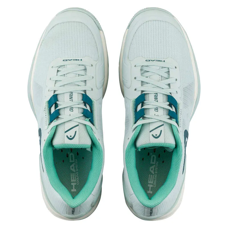 Head Sprint Pro 3.5 Sandplatz Aqua Teal Damen Laufschuh Blaugrun