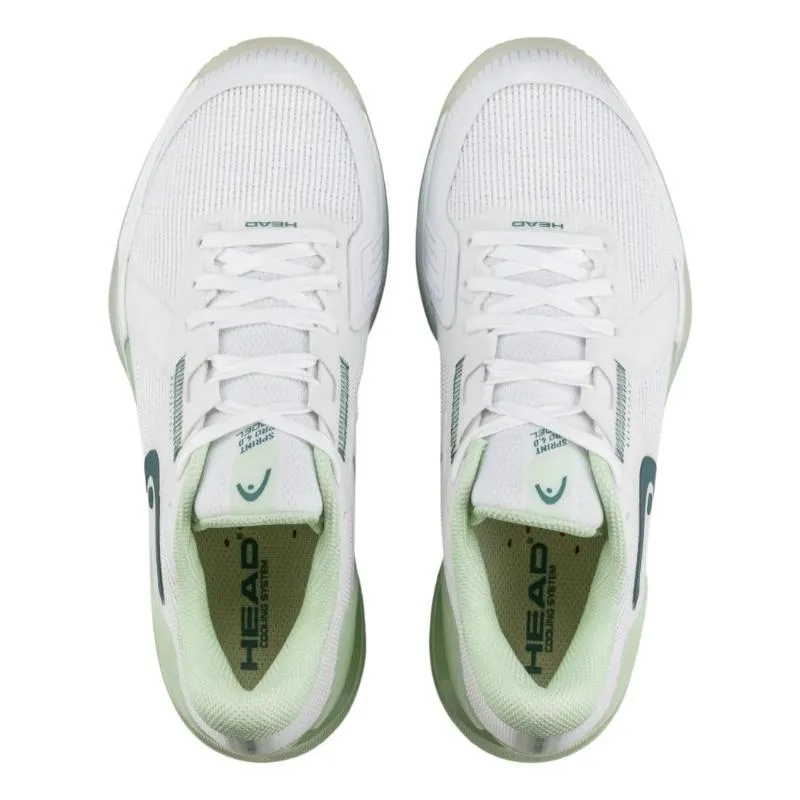 Head Sprint Pro 4.0 Damen Sneaker WeiÃ Grun