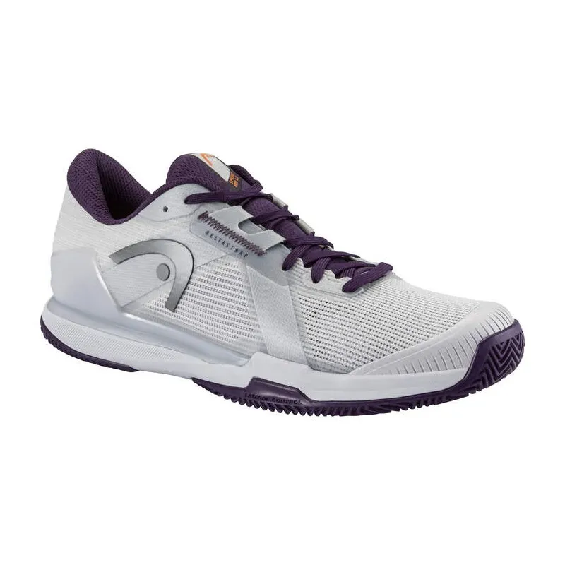 Tênis Head Sprint Pro 4.0 Clay White Silver