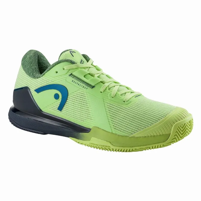Tênis Head Sprint Pro 4.0 Clay Lime Azul Marinho
