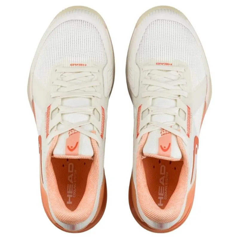 Head Sprint Pro 4.0 Padel Damen Tennisschuh Koralle WeiÃ