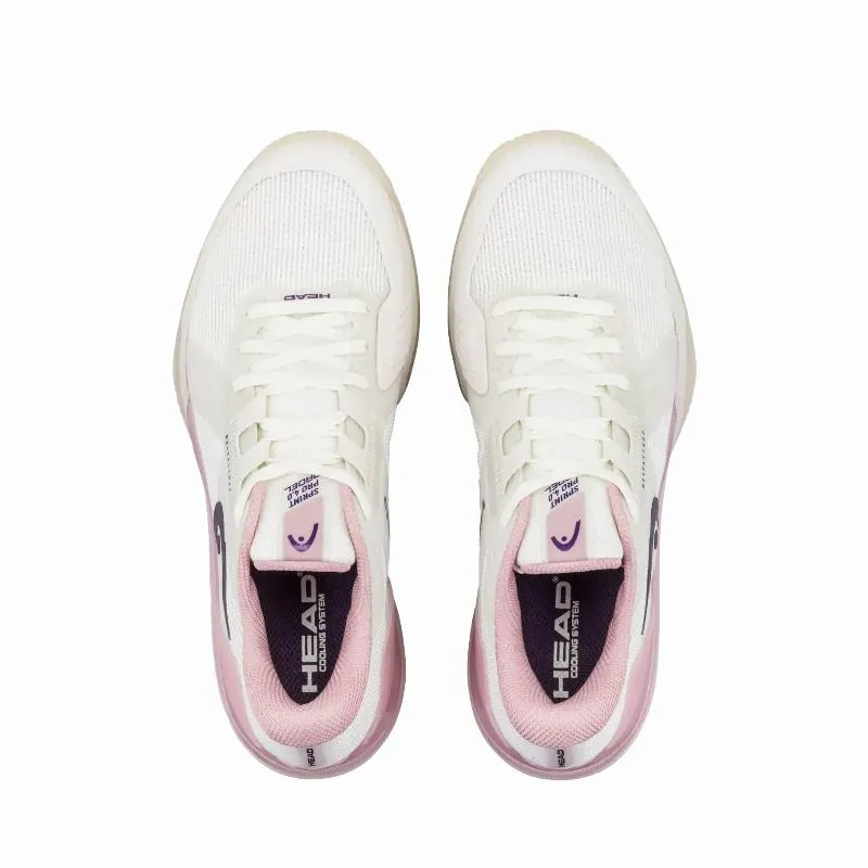 Head Sprint Pro 4.0 Padel Weiße Pink Damenschuhe