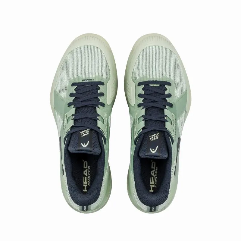 Head Sprint Pro 4.0 Padelgrüne Schwarze Sneaker