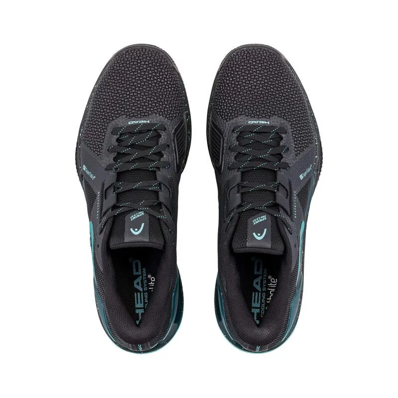 Head Sprint Pro 4.0 SF Ton-Schwarze Türkis-Sneaker