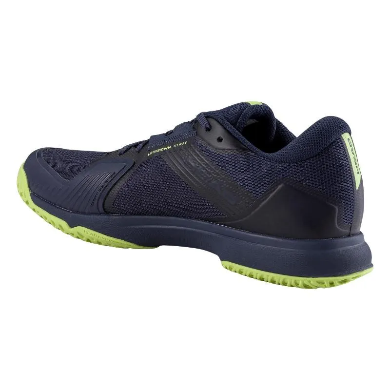 Head Sprint Team 4.0 Sandplatz Marineblau Lime Sneakers
