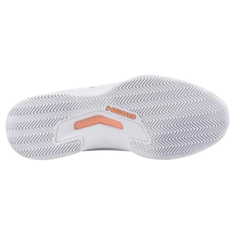 Tênis Head Sprint Team 4.0 Clay White Coral para Mulheres