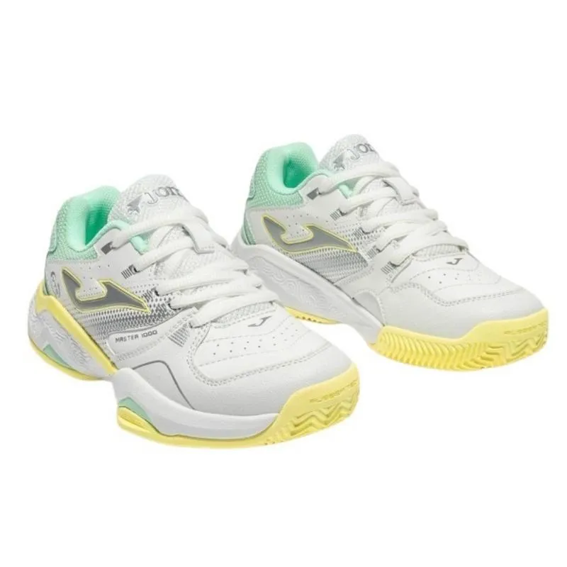Joma Master 1000 2632 Weiße Türkis Junior Sneakers