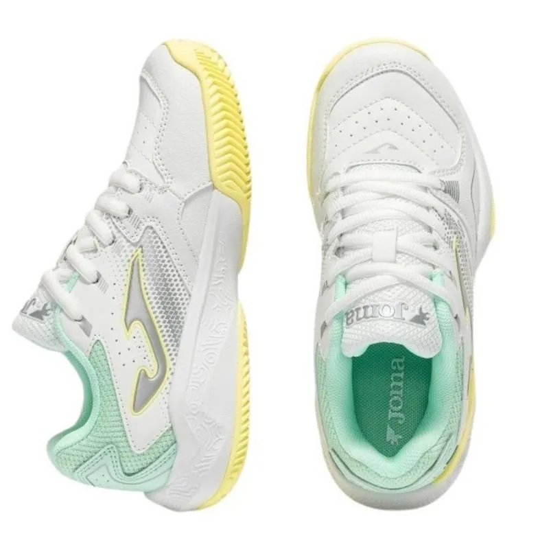 Joma Master 1000 2632 Weiße Türkis Junior Sneakers