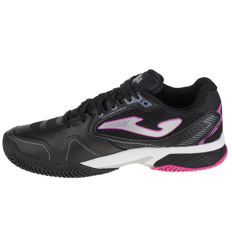 Joma Set 2201 Damen Sneaker Schwarz Fuchsia