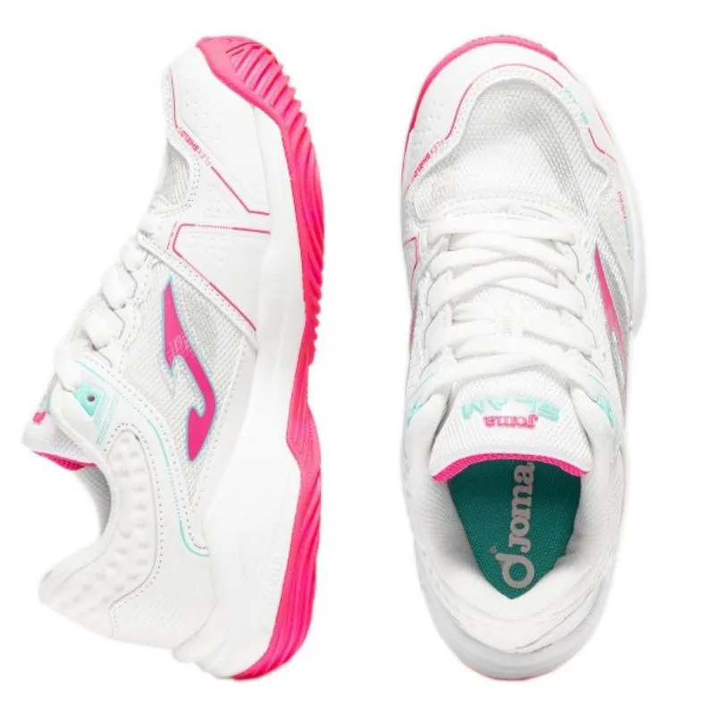 Joma Slam 2602 Weiße Pink Junior Sneakers