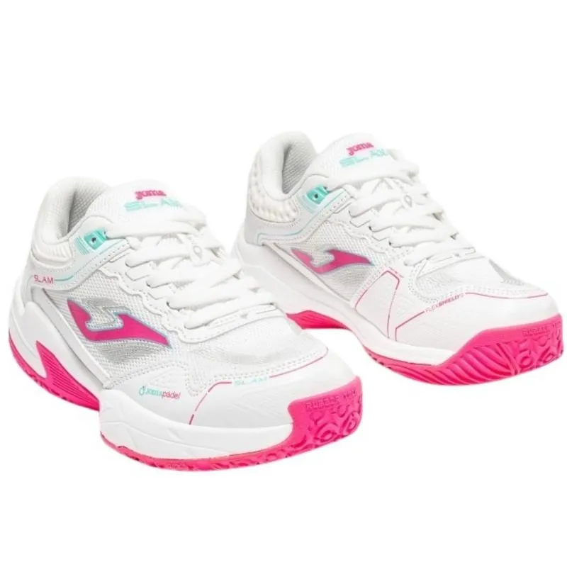 Joma Slam 2602 Weiße Pink Junior Sneakers