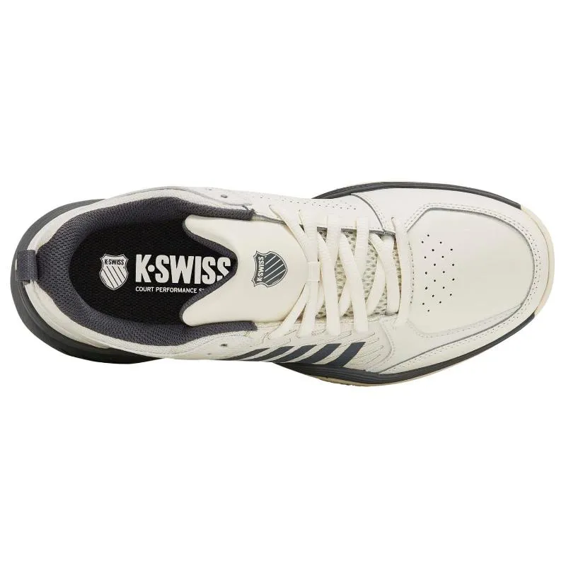 Kswiss Court Express 2 Ton-Weiß-Grau-Sneakers