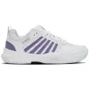 Zapatillas de Padel Kswiss Court Express 2 Ton Blanco Lavanda Mujer