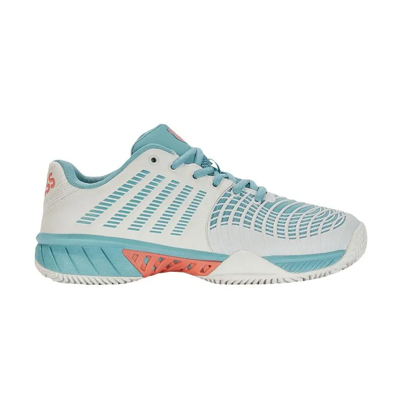Tênis Feminino Kswiss Express Light 3 HB Branco Turquesa