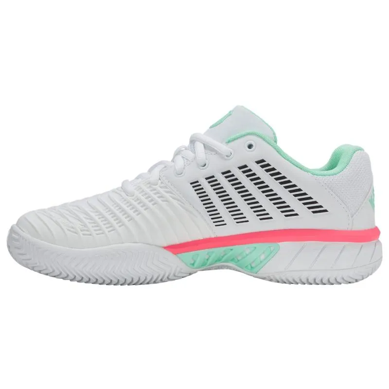 Kswiss Express Light 3 HB Sandplatz Weiß Mint Pink Damen Sneaker
