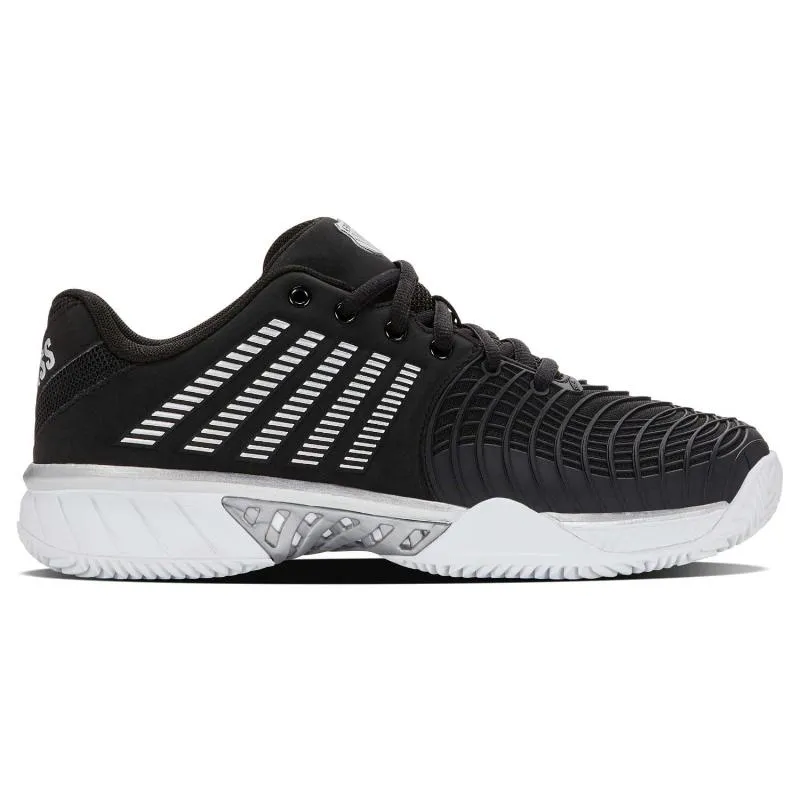 Zapatillas Kswiss Express Light 3 HB Clay Negro Plata Mujer