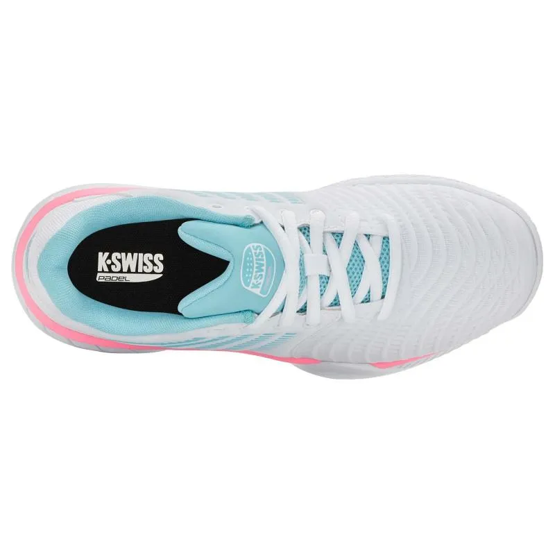Kswiss Express Light 3 HB Padel Weißblaue Damenschuhe