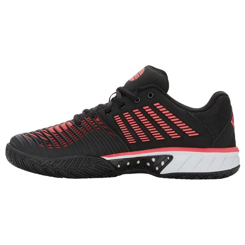 Kswiss Express Light 3 HB Padel Schwarze Rote Sneakers