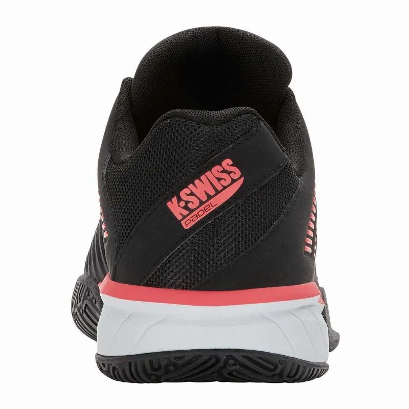 Kswiss Express Light 3 HB Padel Schwarze Rote Sneakers