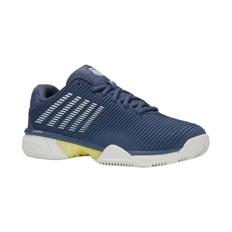 Zapatillas de Padel Kswiss Hypercourt Express 2 HB Sandplatz Azul Indigo Blanco