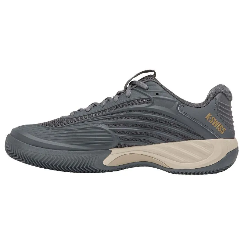 Zapatillas de Padel Kswiss Hypercourt Express 3 Clay Gris Beige