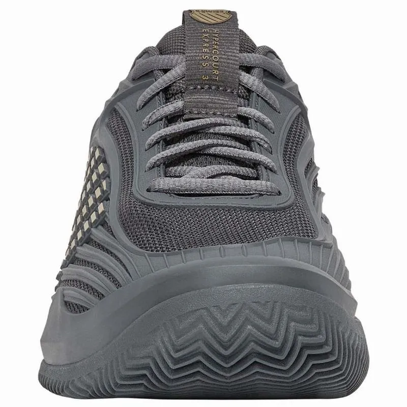 Zapatillas de Padel Kswiss Hypercourt Express 3 Clay Gris Beige