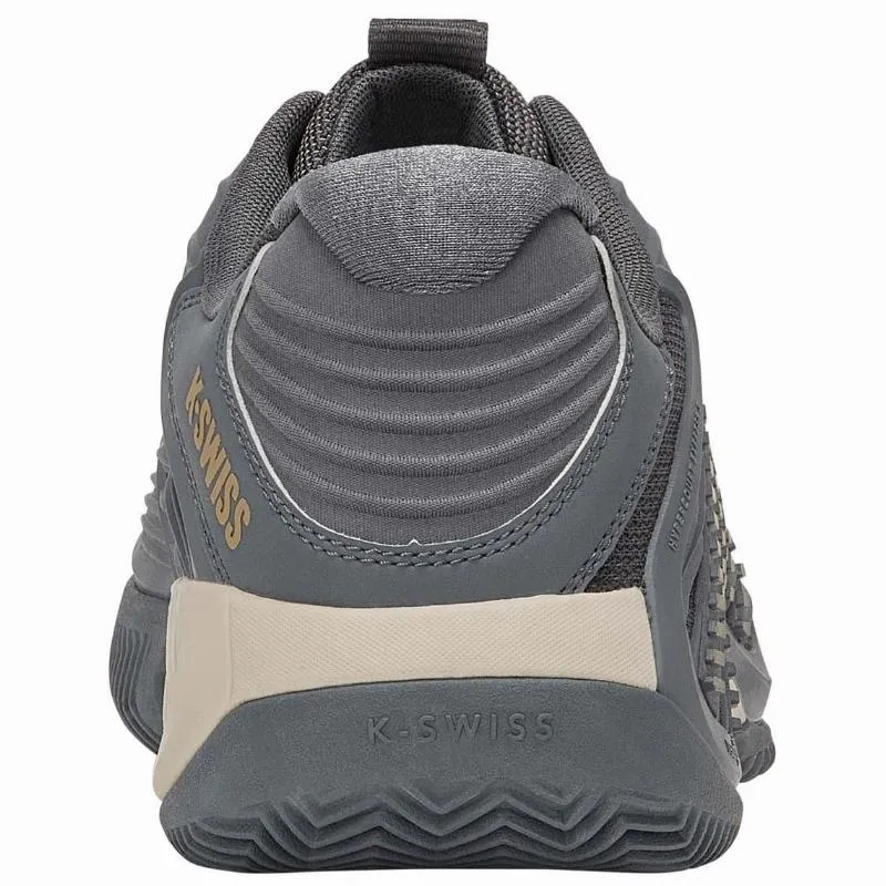 Zapatillas de Padel Kswiss Hypercourt Express 3 Clay Gris Beige