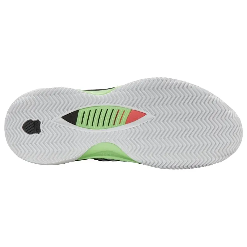 Zapatillas de Padel Kswiss Hypercourt Supreme 2 HB Argila Blanco Negro Verde