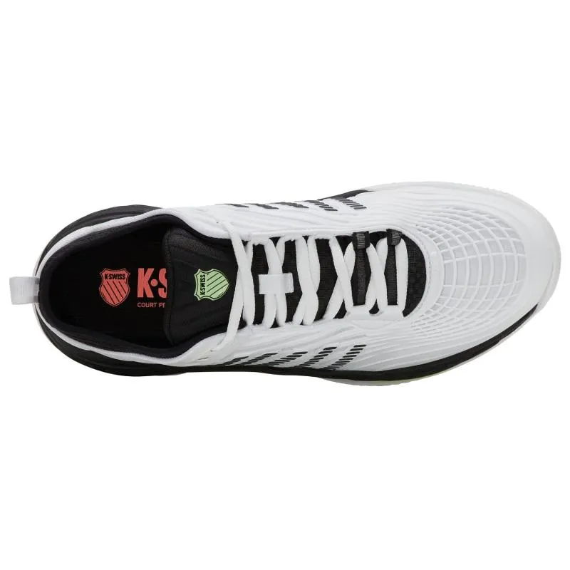 Zapatillas de Padel Kswiss Hypercourt Supreme 2 HB Sandplatz Blanco Negro Verde