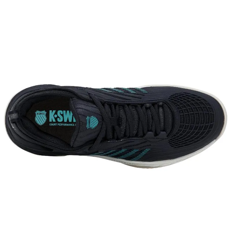 Zapatillas Kswiss Hypercourt Supreme 2 HB Clay Negro Turquesa