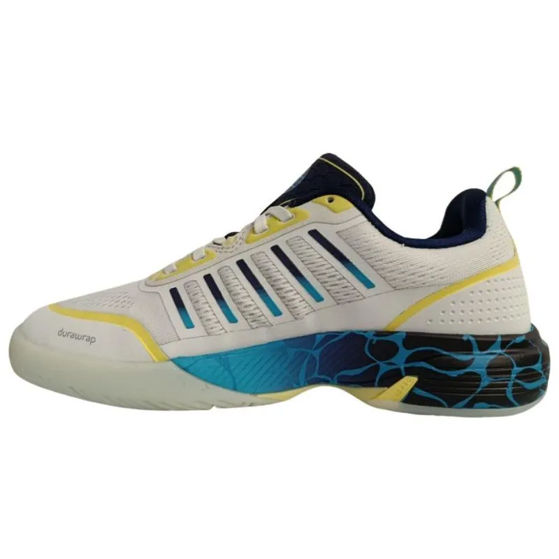 Kswiss Sanyo Ultra Court Padel Weiß Blau Turnschuhe