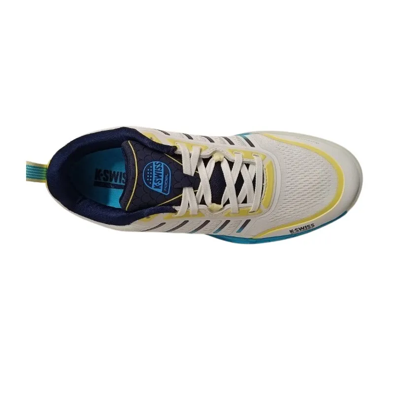 Kswiss Sanyo Ultra Court Padel Weiß Blau Turnschuhe